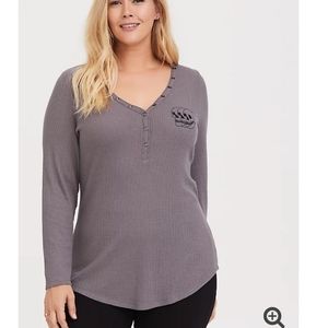 Torrid size 3 Skull waffle knit sweater